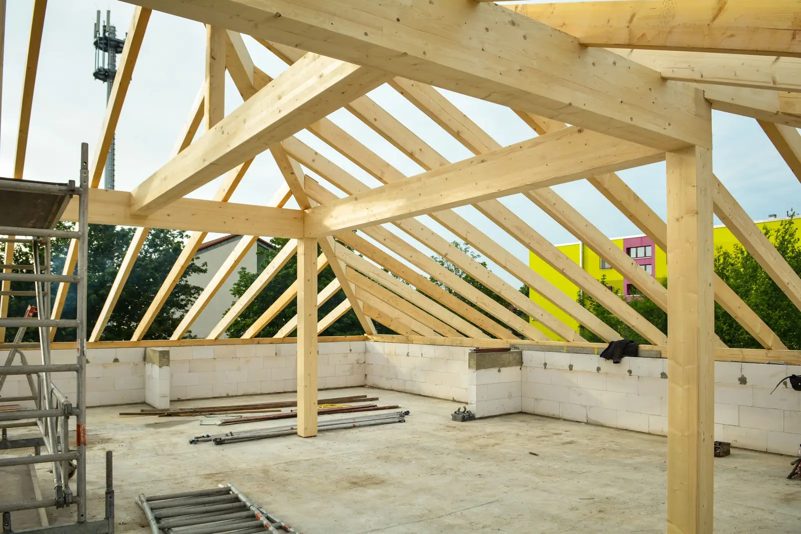 Aanbouw achter een jaren-dertigwoning